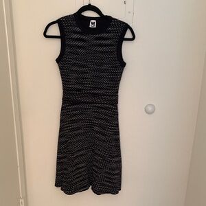 Missoni Black and Gray Patterned Mini Dress